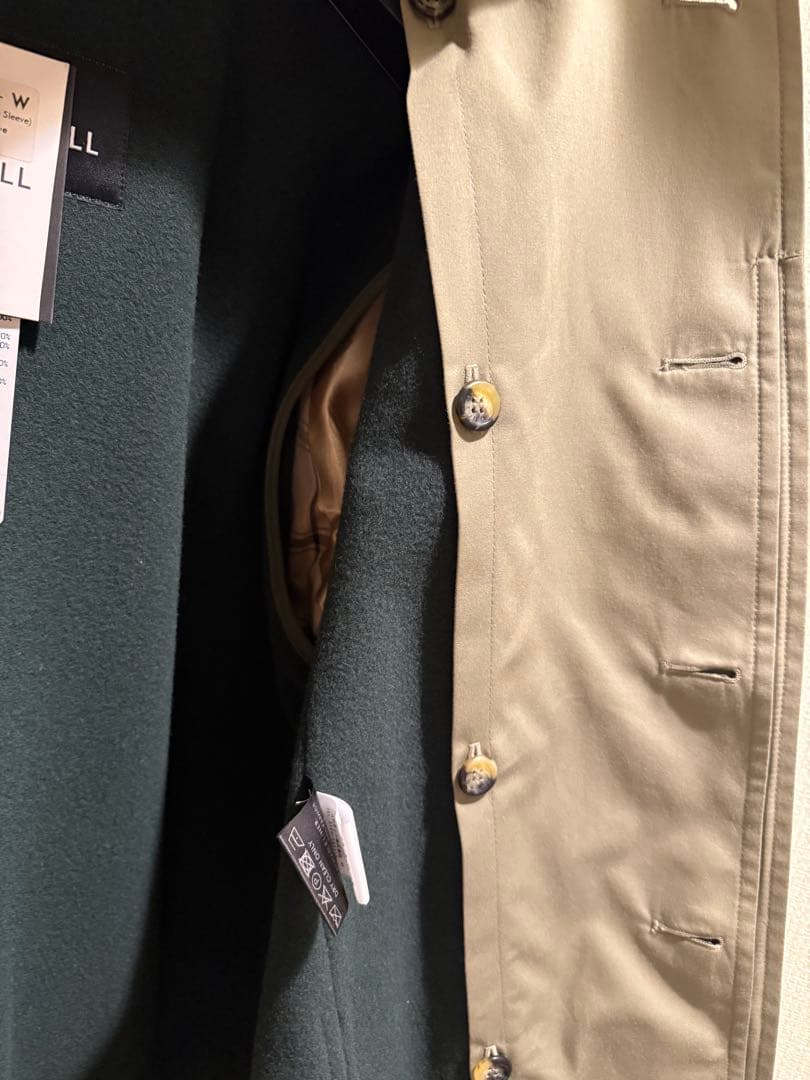 新品 GRENFELL SLIM CAMPBELL ステンカラーコート36