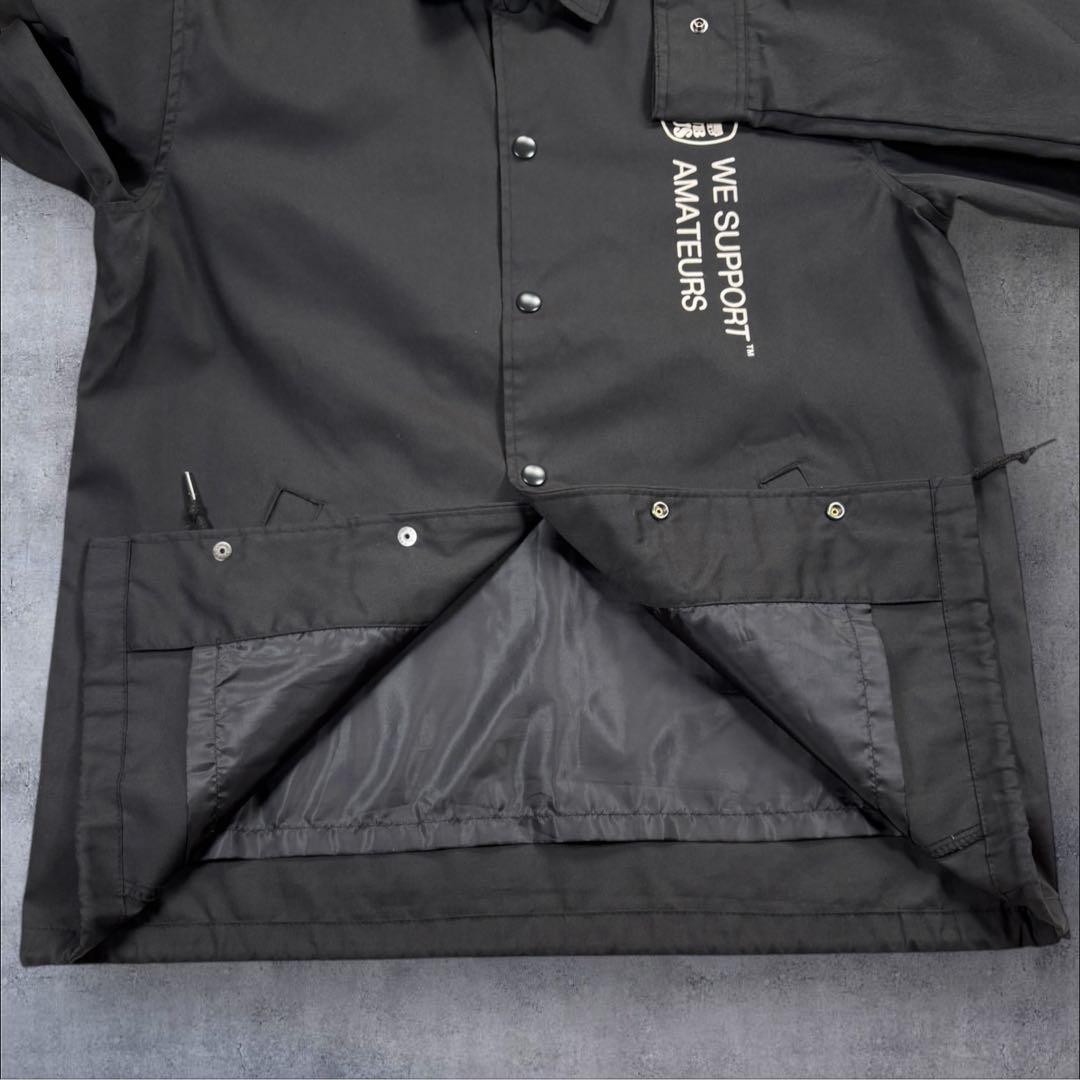 美品 Clubhaus×FIVETREES ゴルフ コーチジャケット 黒 M