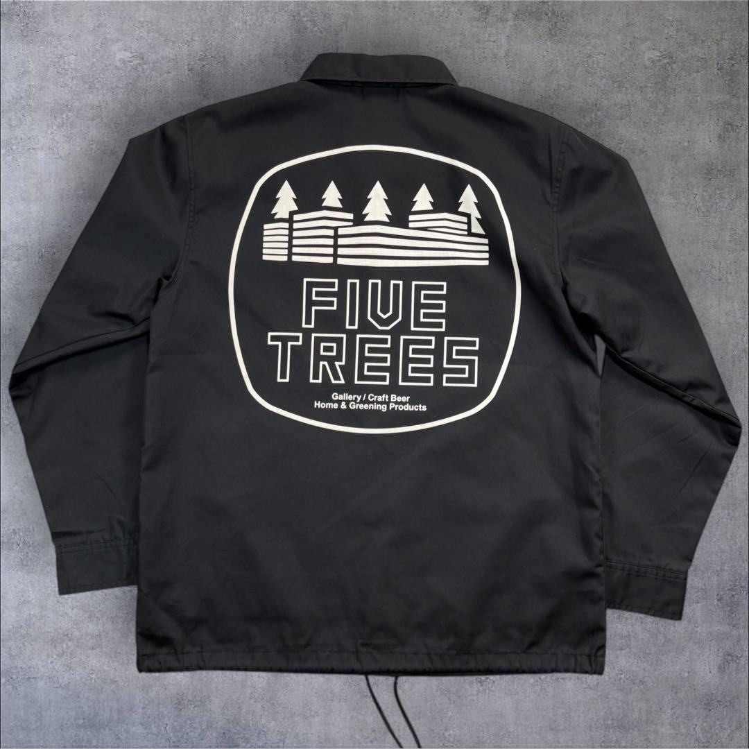 美品 Clubhaus×FIVETREES ゴルフ コーチジャケット 黒 M