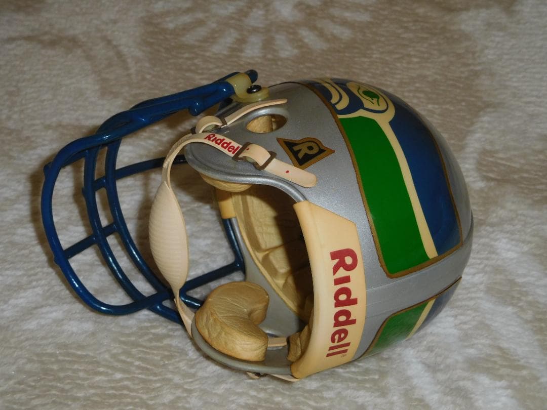 Riddell NFL アメリカンフットボール シーホークス ミニヘルメット