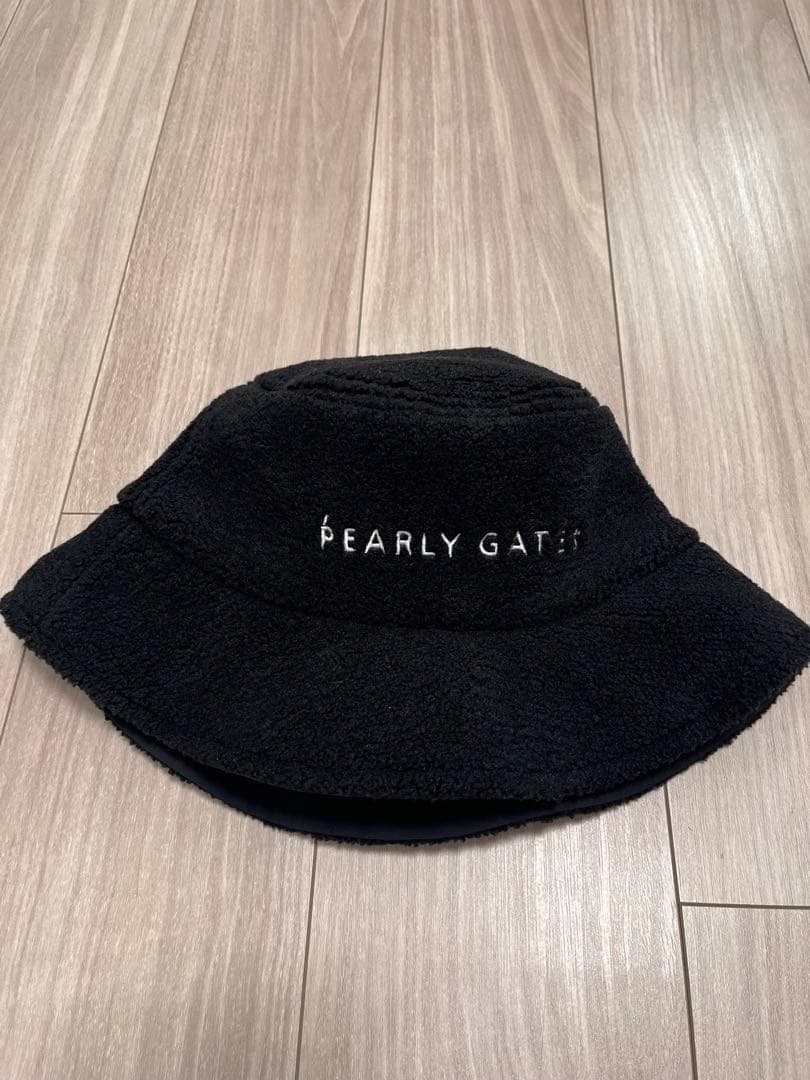 PEARLY GATES リバーシブル　バケットハット