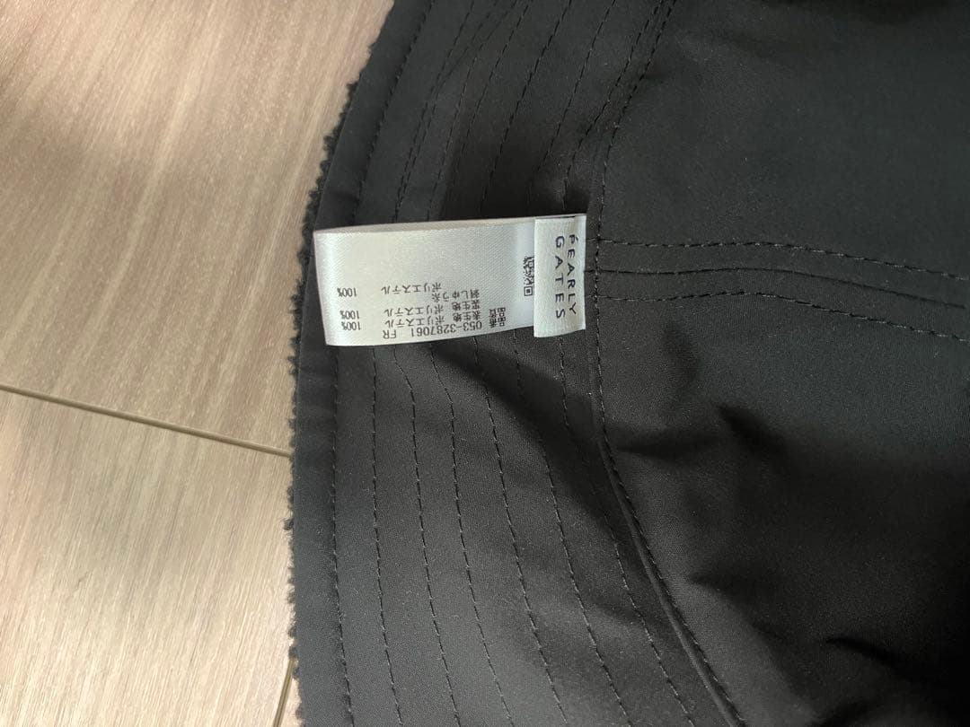 PEARLY GATES リバーシブル　バケットハット