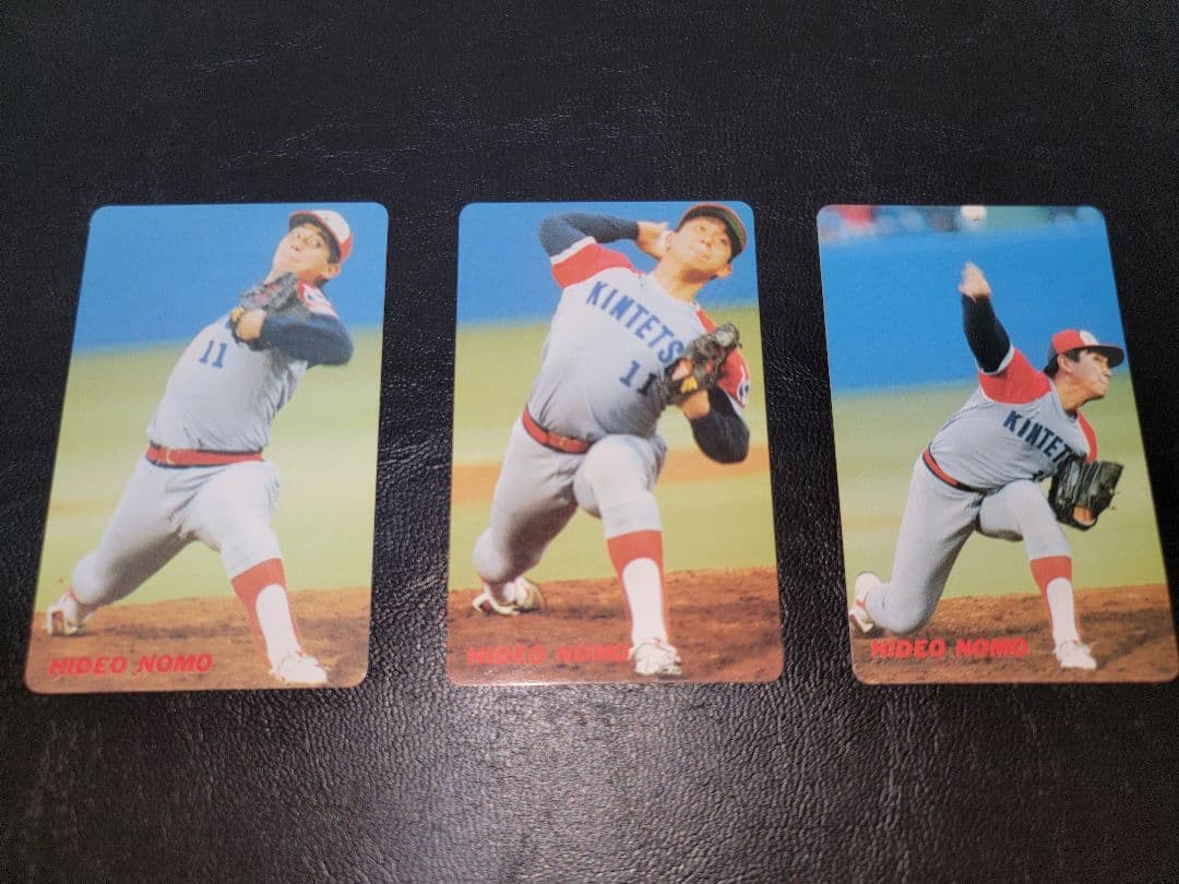 レア！野茂英雄8枚セットカルビープロ野球チップスカード1991