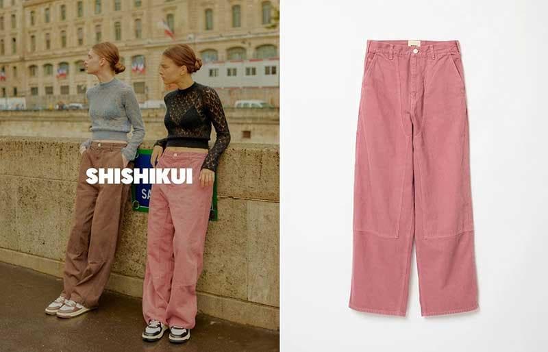 専用THE SHISHIKUI Painter pants / D.PINK - メルカリ