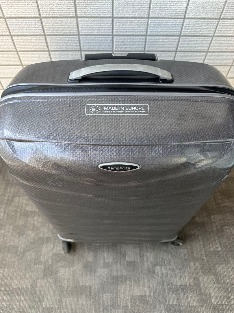 【美品】サムソナイト　ファイヤーライト　キャリーケース 69リットル　グレー