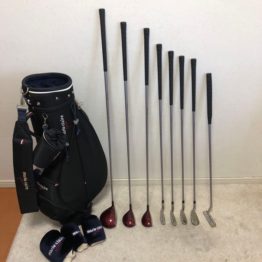 美品❗️ゴルフクラブセット　レディース　初心者用　ハーフセット