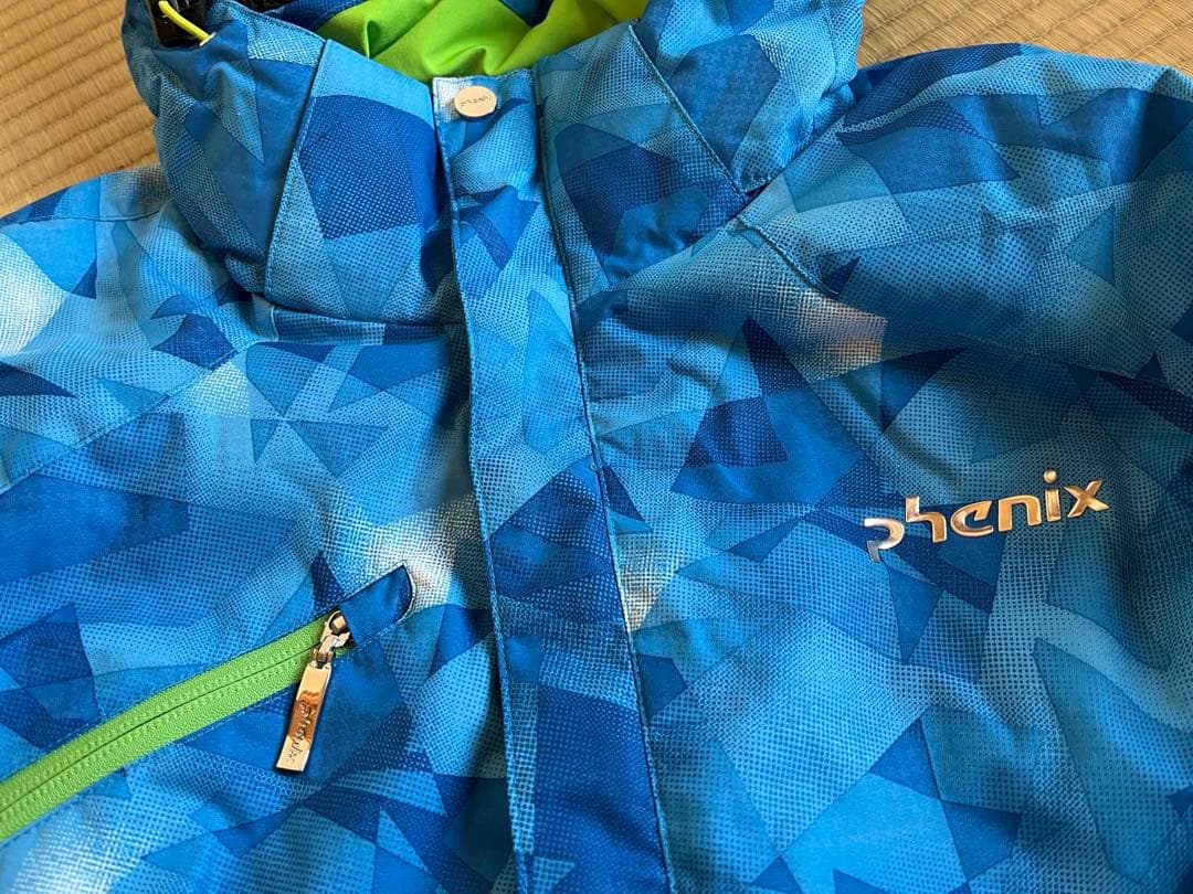 【美品】 フェニックス スキーウェア サイズMフード 上下セット