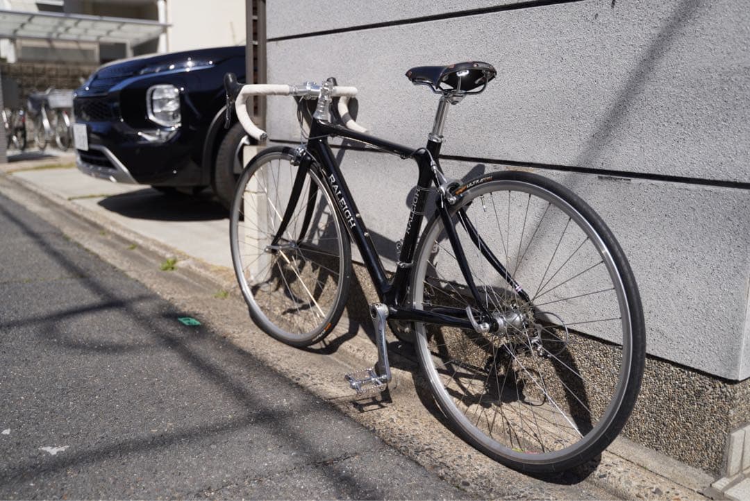 【貴重】 RALEIGH フルカーボン CARLTON ロードCRE 廃盤モデル