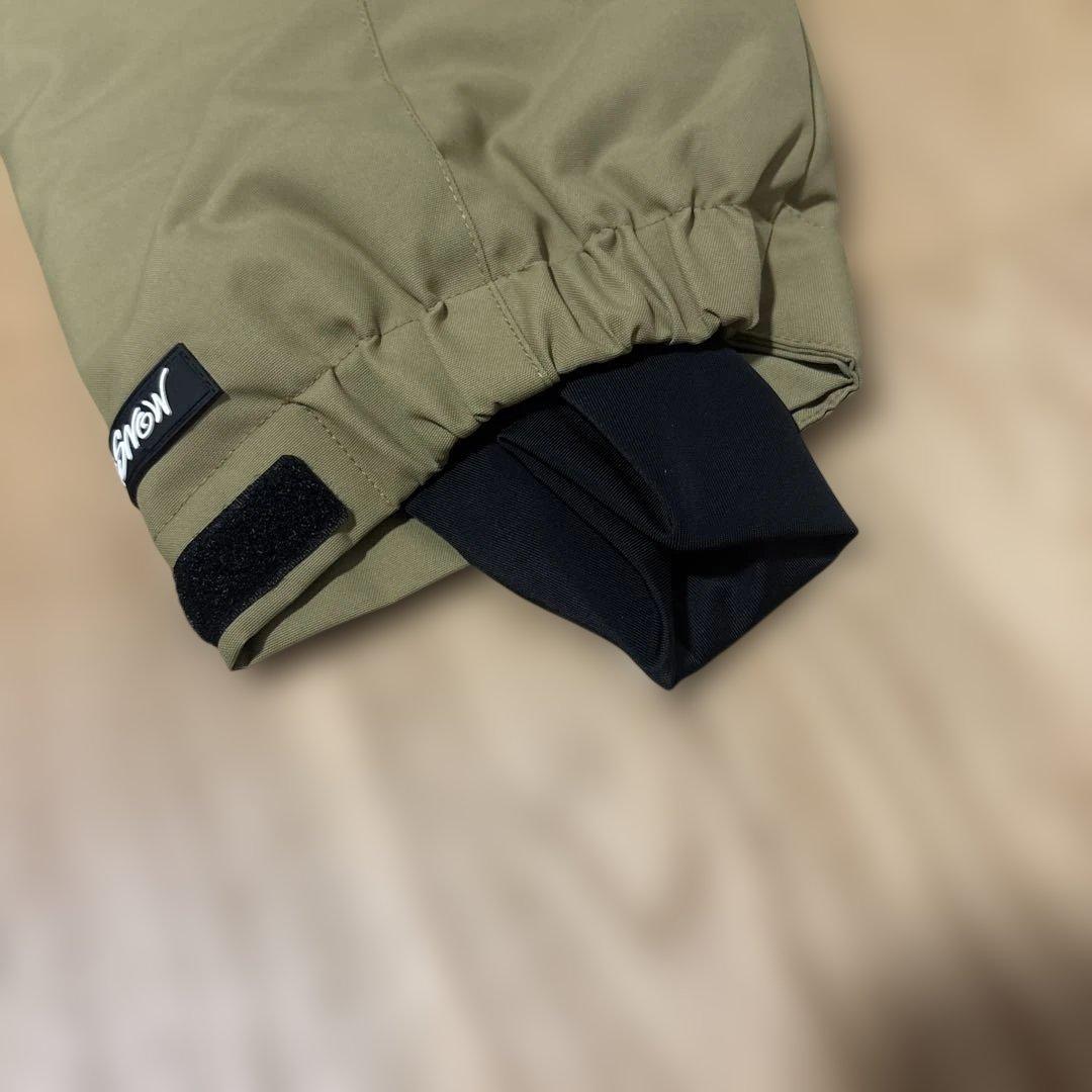上下セット　スノーボードウェア XXL スキーウェア　スノボ　カーキ