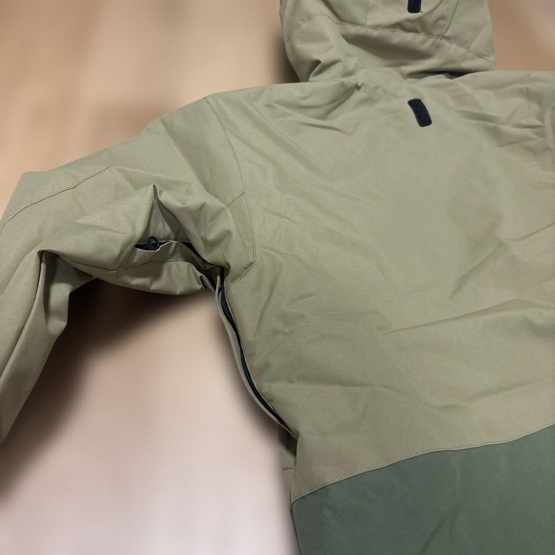 上下セット　スノーボードウェア XXL スキーウェア　スノボ　カーキ