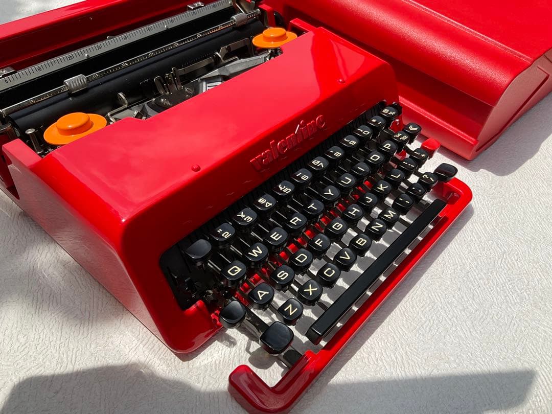 olivetti valentine 整備済　完動品　中古品　超綺麗