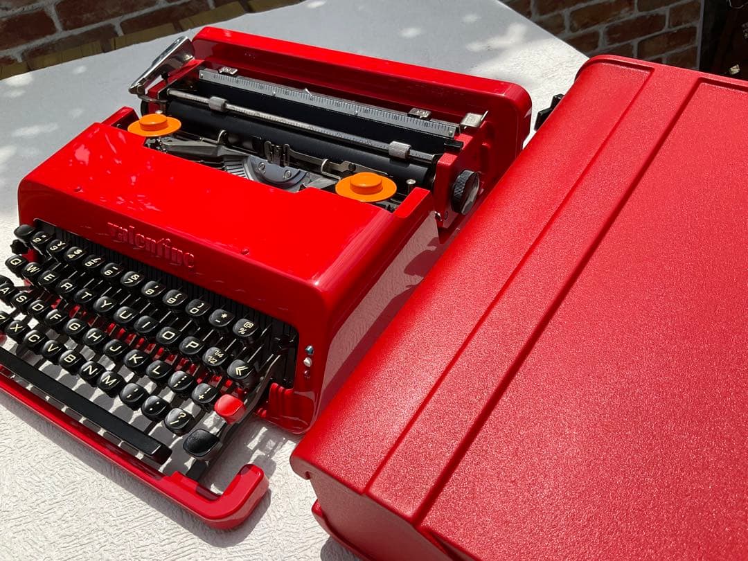 olivetti valentine 整備済　完動品　中古品　超綺麗