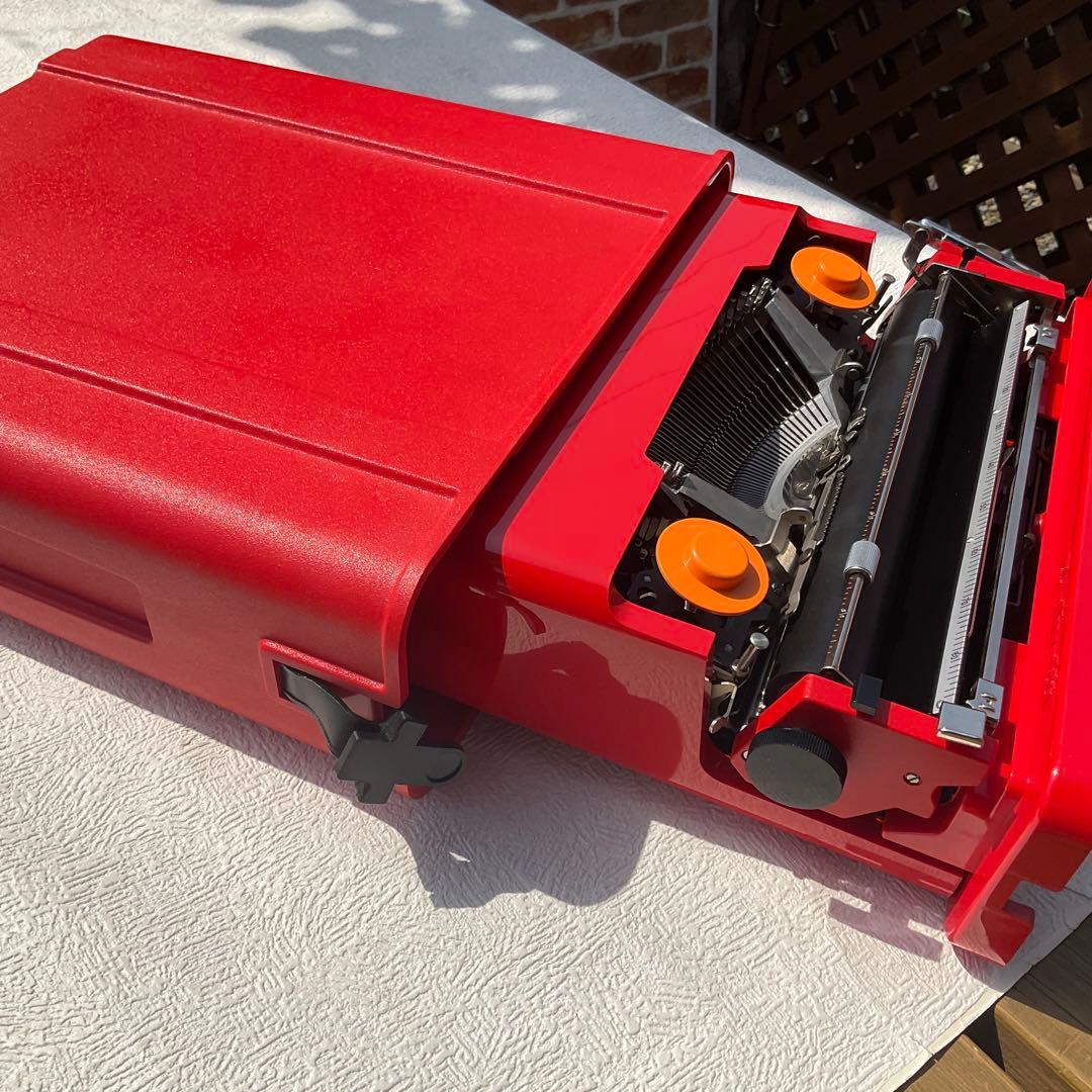 olivetti valentine 整備済　完動品　中古品　超綺麗
