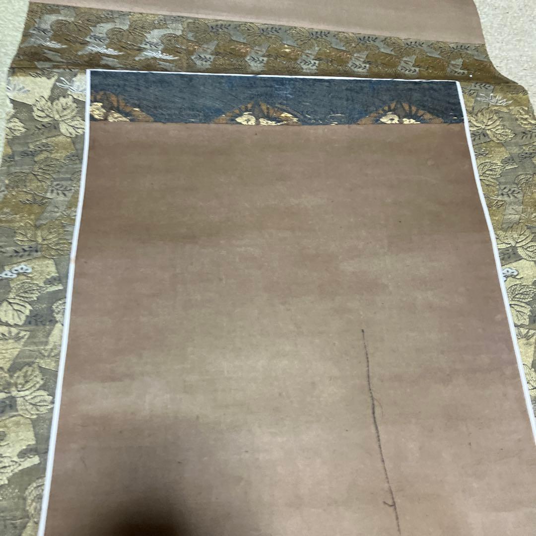 掛け軸　狩野縫殿助長信筆