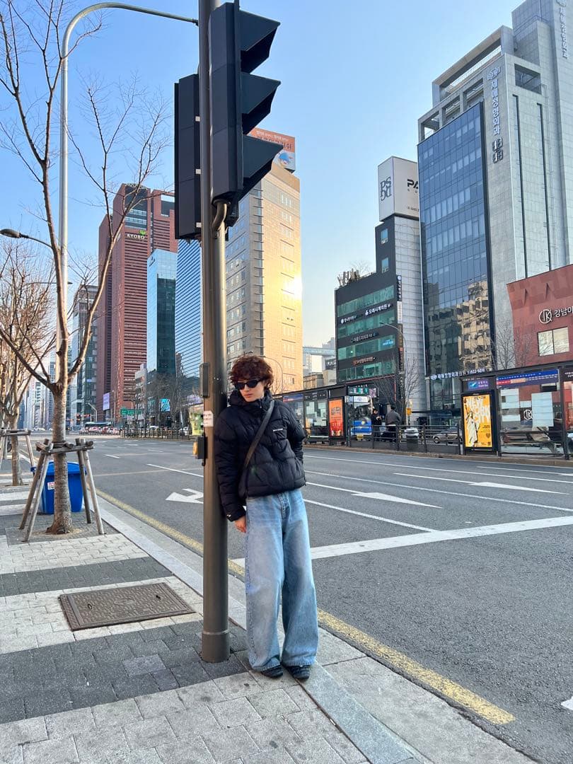 パンツ anchor blue \"WIDE\" Baggy Denim Pants 00s