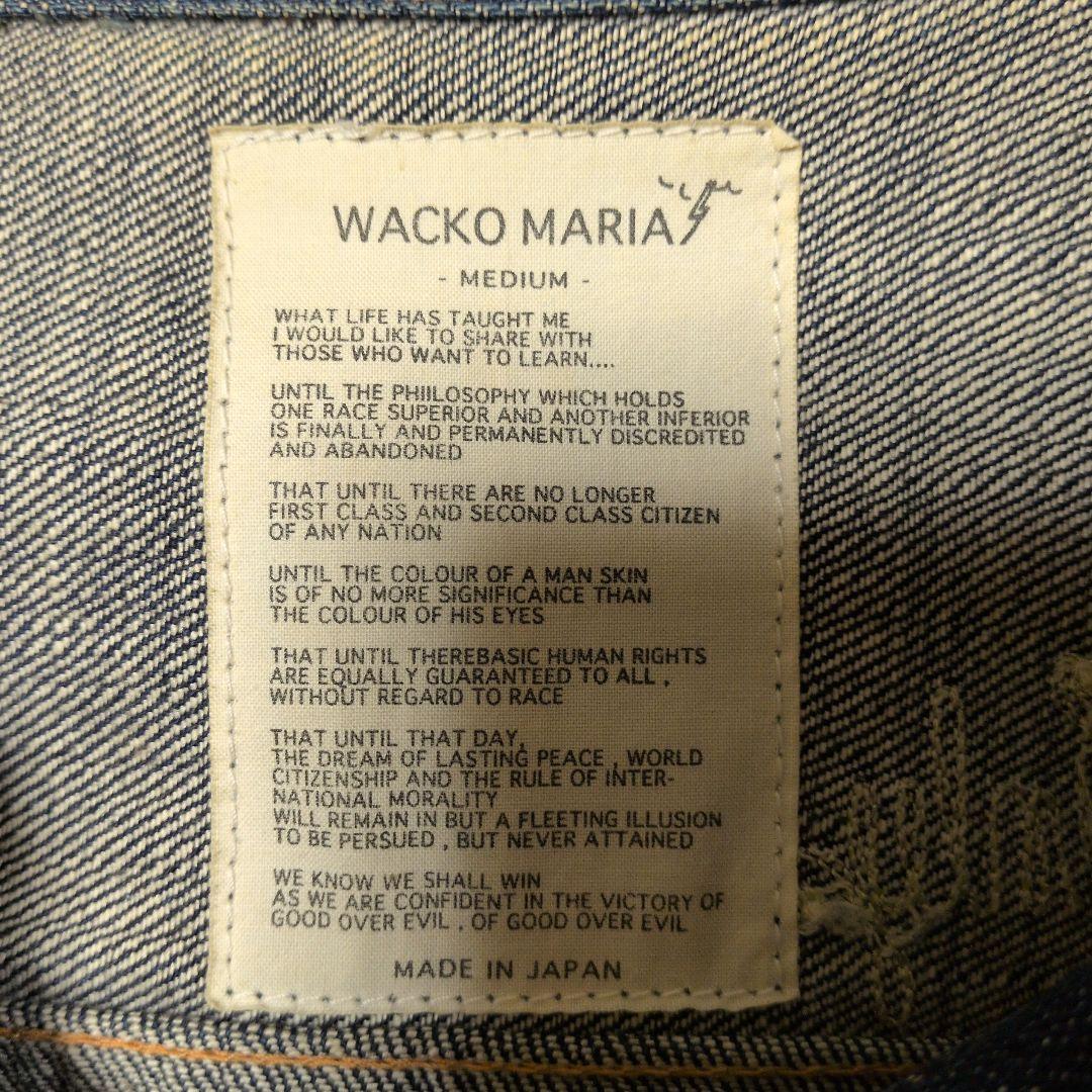 WACKO MARIA デニムジャケット Mサイズ LEE101J