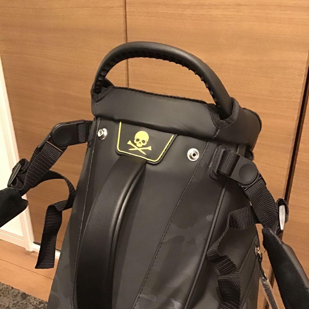 ほぼ新品　G/four カモフラキャディーバッグ　スタンド式
