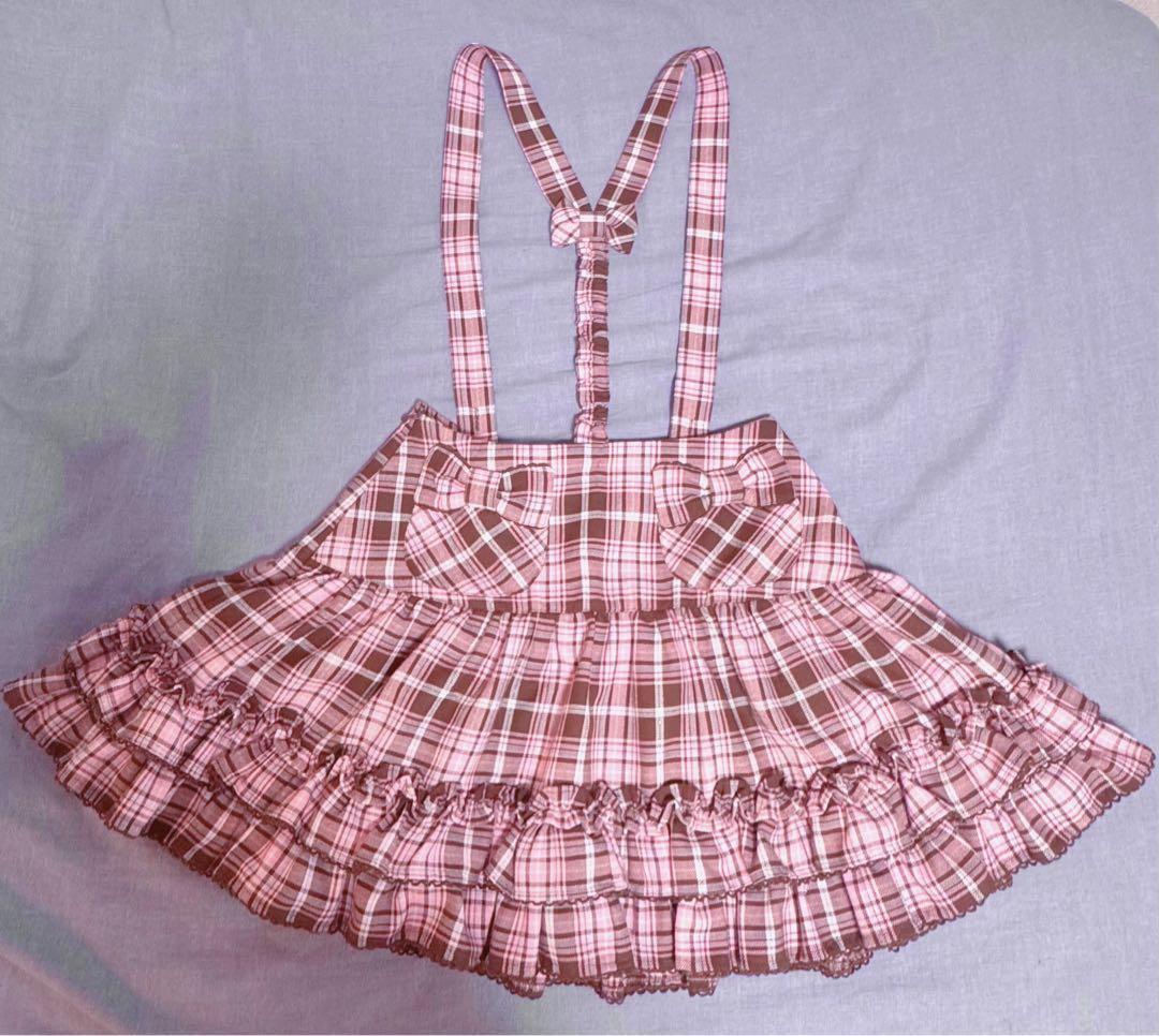 レア アンジェリックプリティDolce Tartan サス付きスカー2010年頃