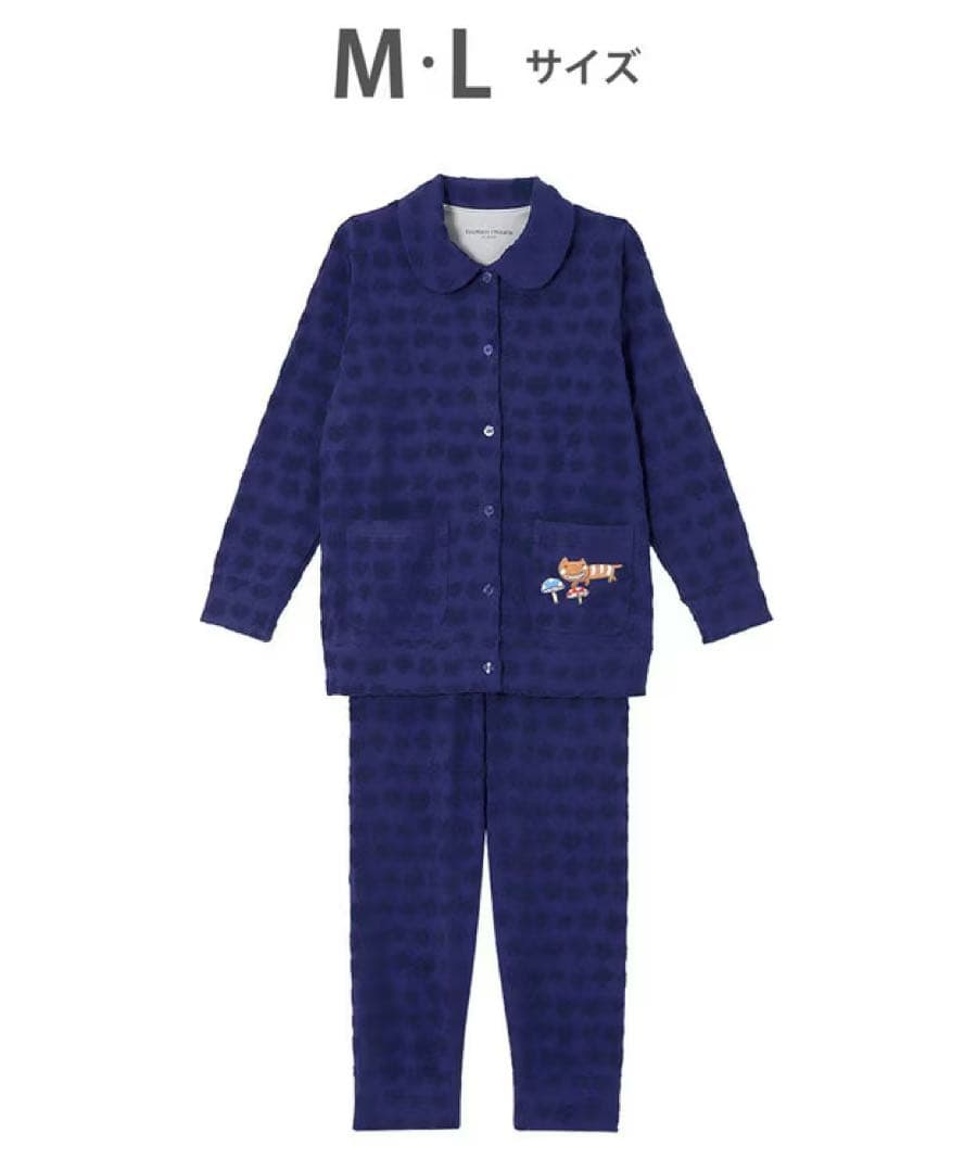 パイル素材★ツモリチサトスリープ　パジャマ ルームウェア　綿混　M