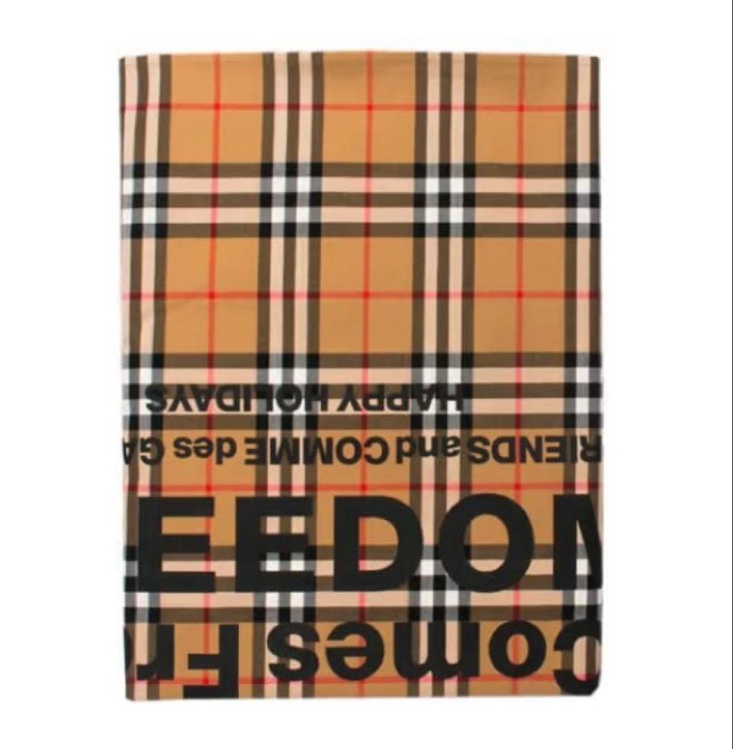 BURBERRY COMME des GARCONS 2018 コラボ　ストール