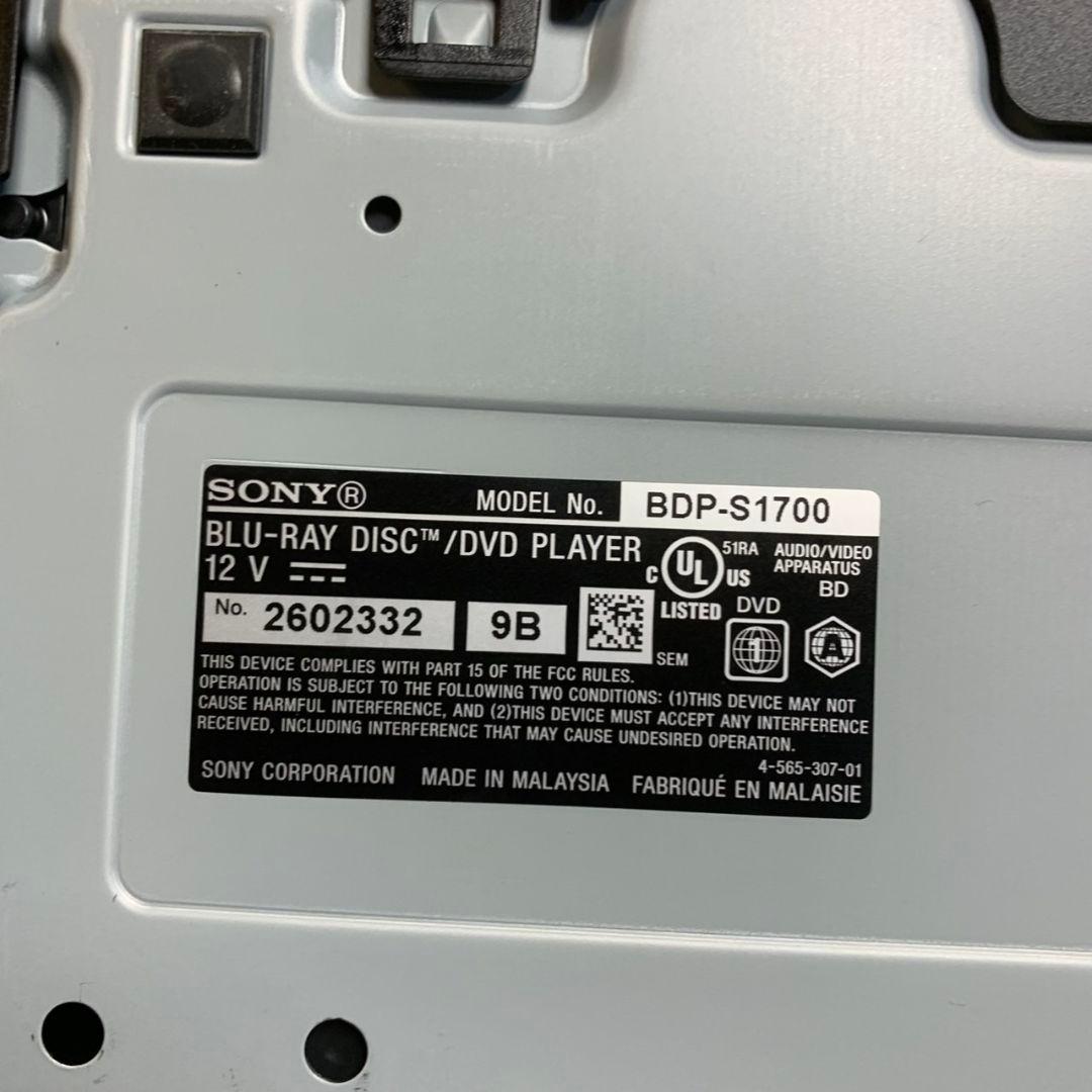 G808\" SONY BDプレイヤー BDP-S1700 リージョンフリー