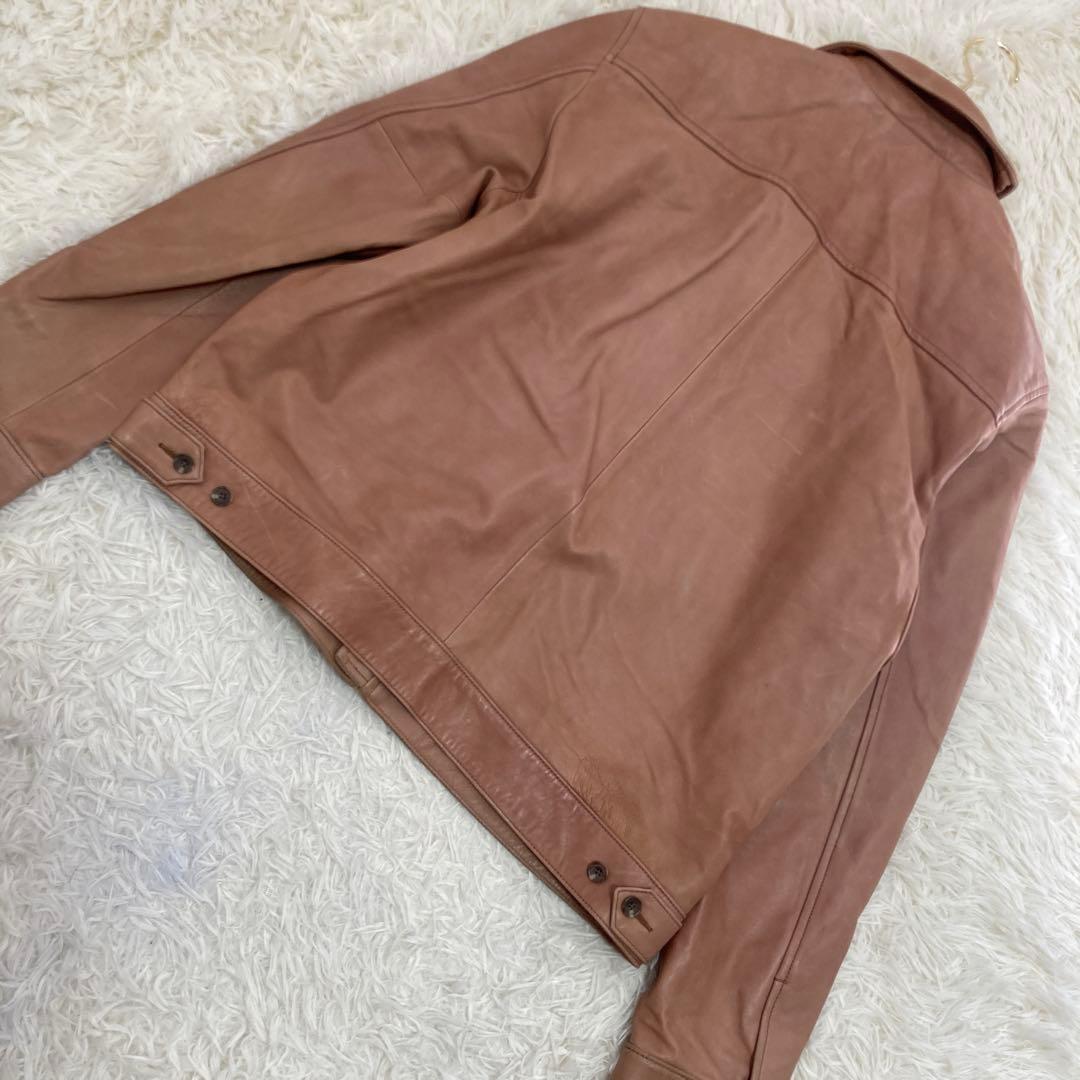 Polo by Ralph Lauren レザージャケット ブラウン系 L 短丈