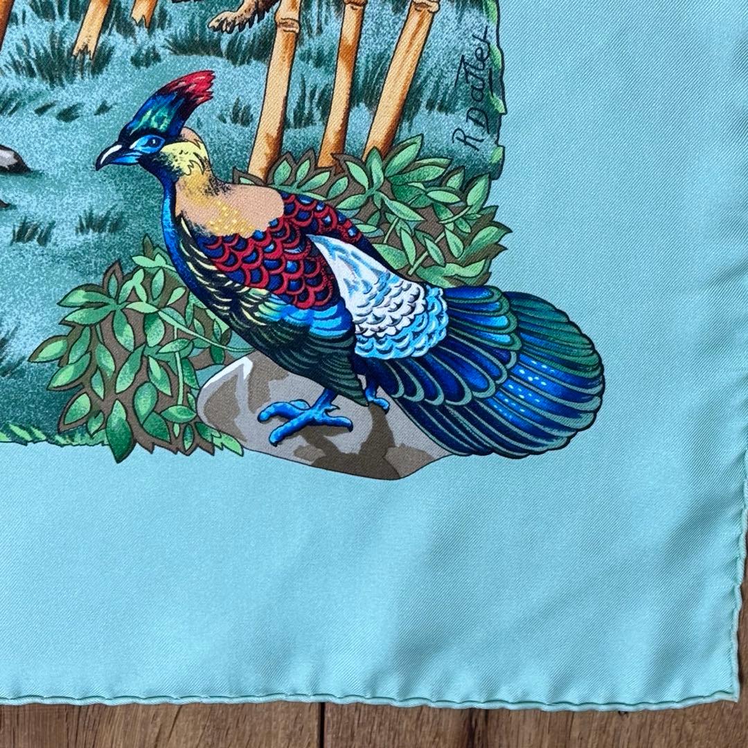 HERMES エルメス　カレ90 SICHUAN 四川省　　スカーフ　シルク