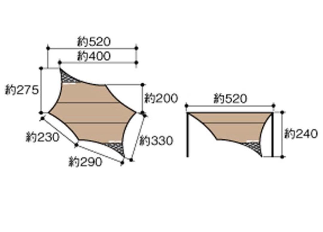 ユニフレーム REVOタープⅡ L シェルター 新品未開封品