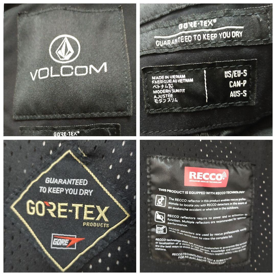 VOLCOM Elm Gore Bib Overall Women's Sサイズ