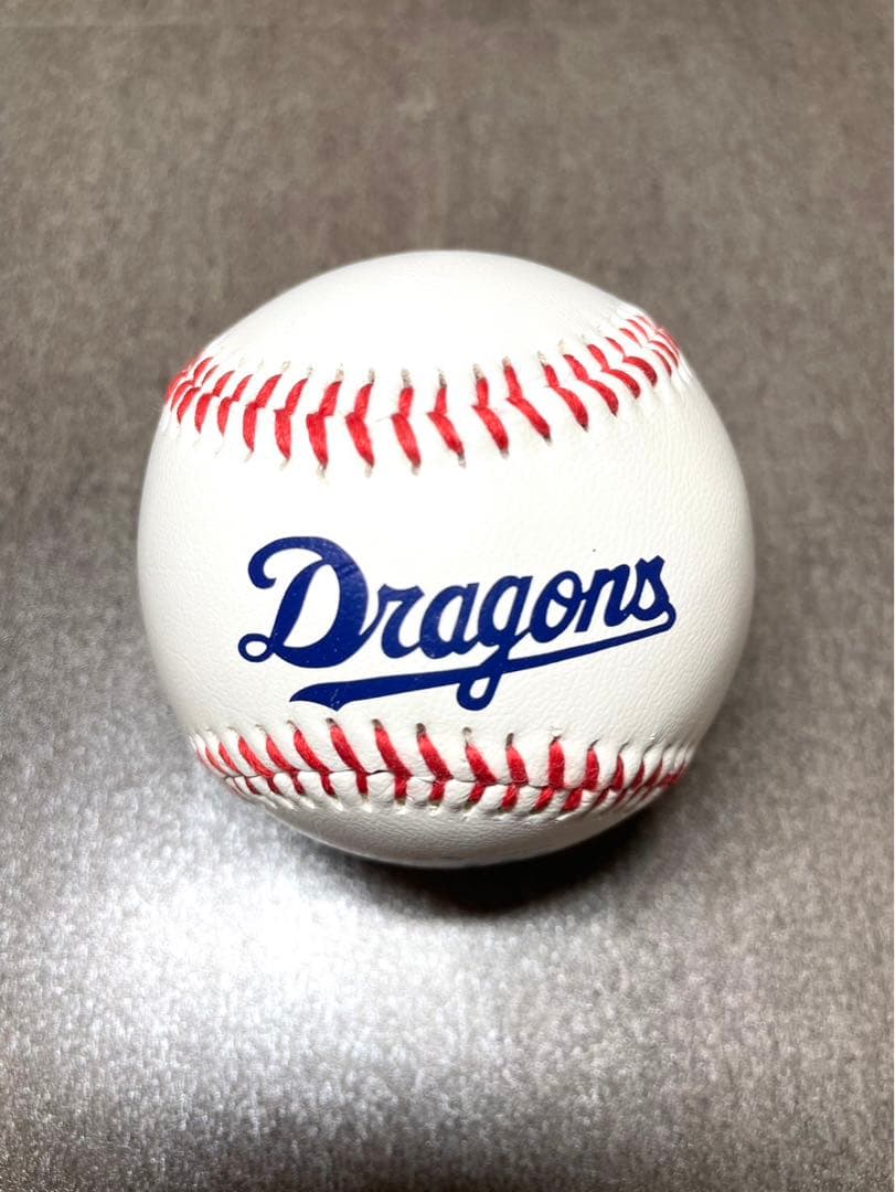中日ドラゴンズ　金丸夢斗　直筆サインボール