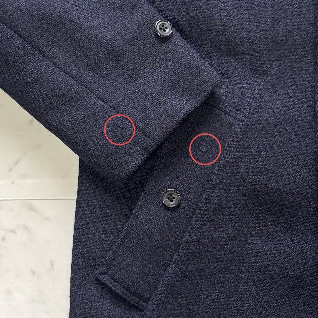 BEAMS+ × Harris Tweed ステンカラーコート ウール M