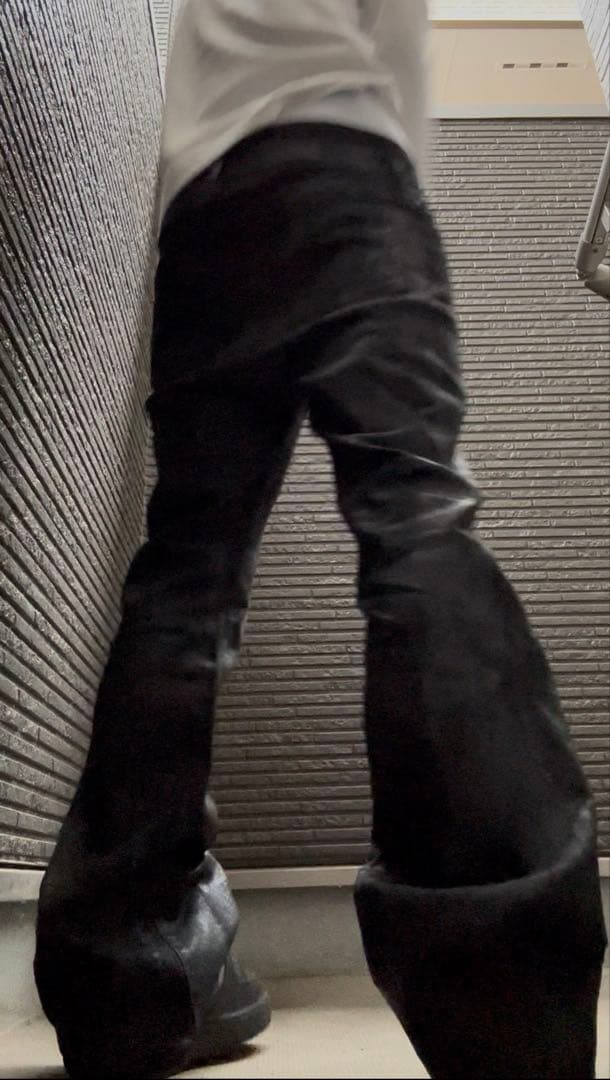 ワックス加工 フレアデニム y2k swag opium nubian LEAN