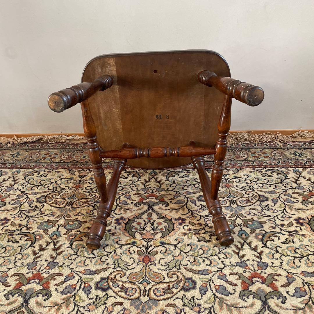 飛騨産業　キツツキマーク　ウィンザーアームチェア　アンティーク　ヴィンテージ