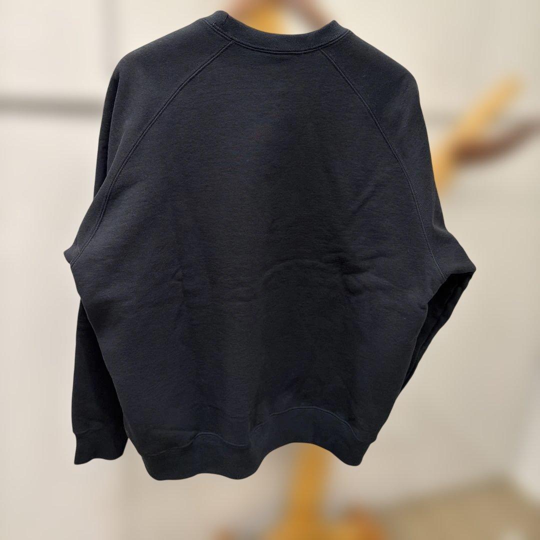 Supreme 黒 スウェット トレーナー