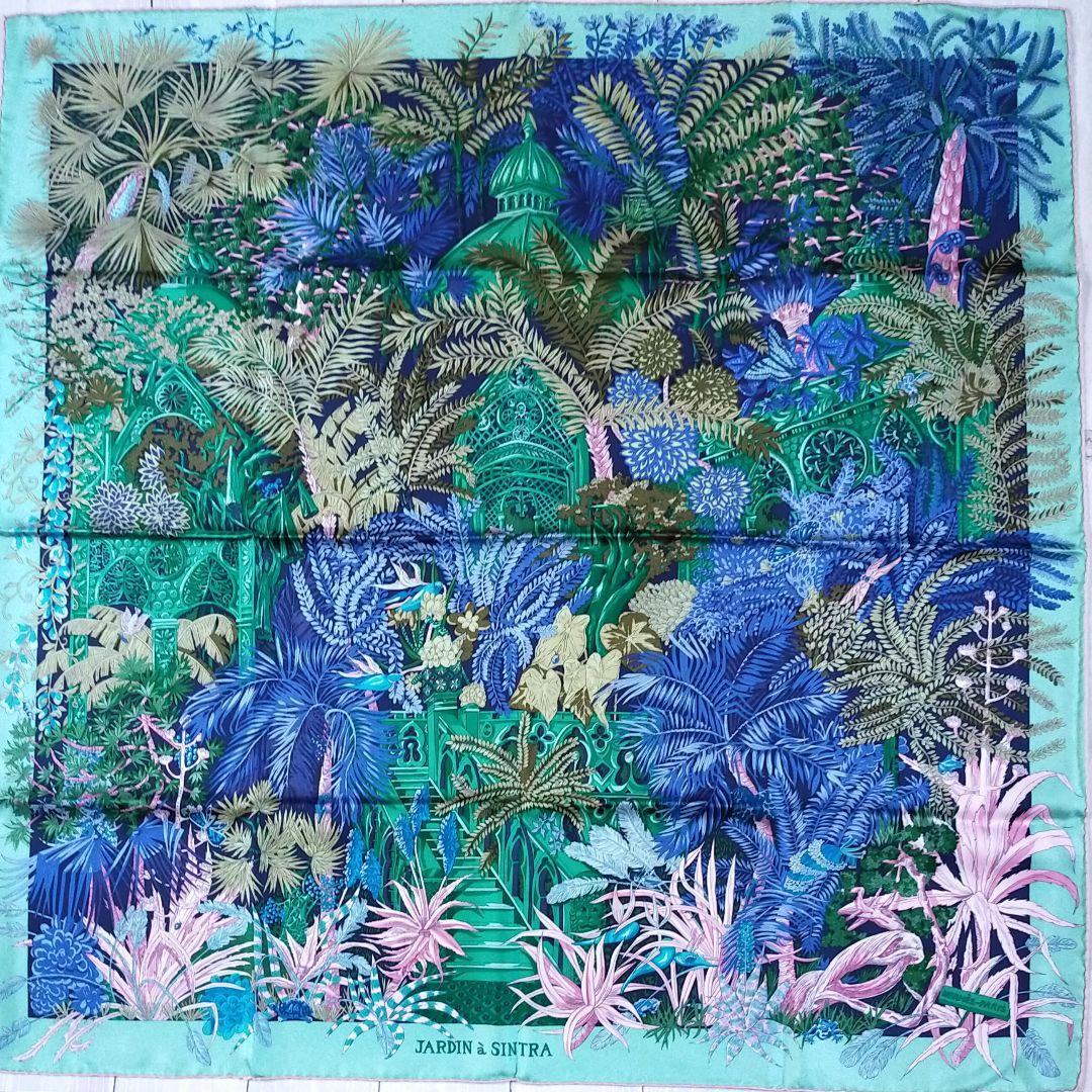 ☘️出品～11/24まで 新品☘️ HERMES シントラの庭 カレ90 - メルカリ