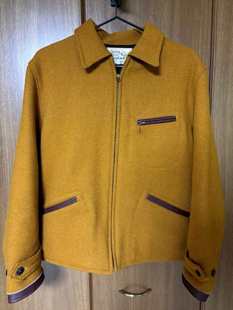 シュガーケーン　ウールメルトン　スポーツジャケット