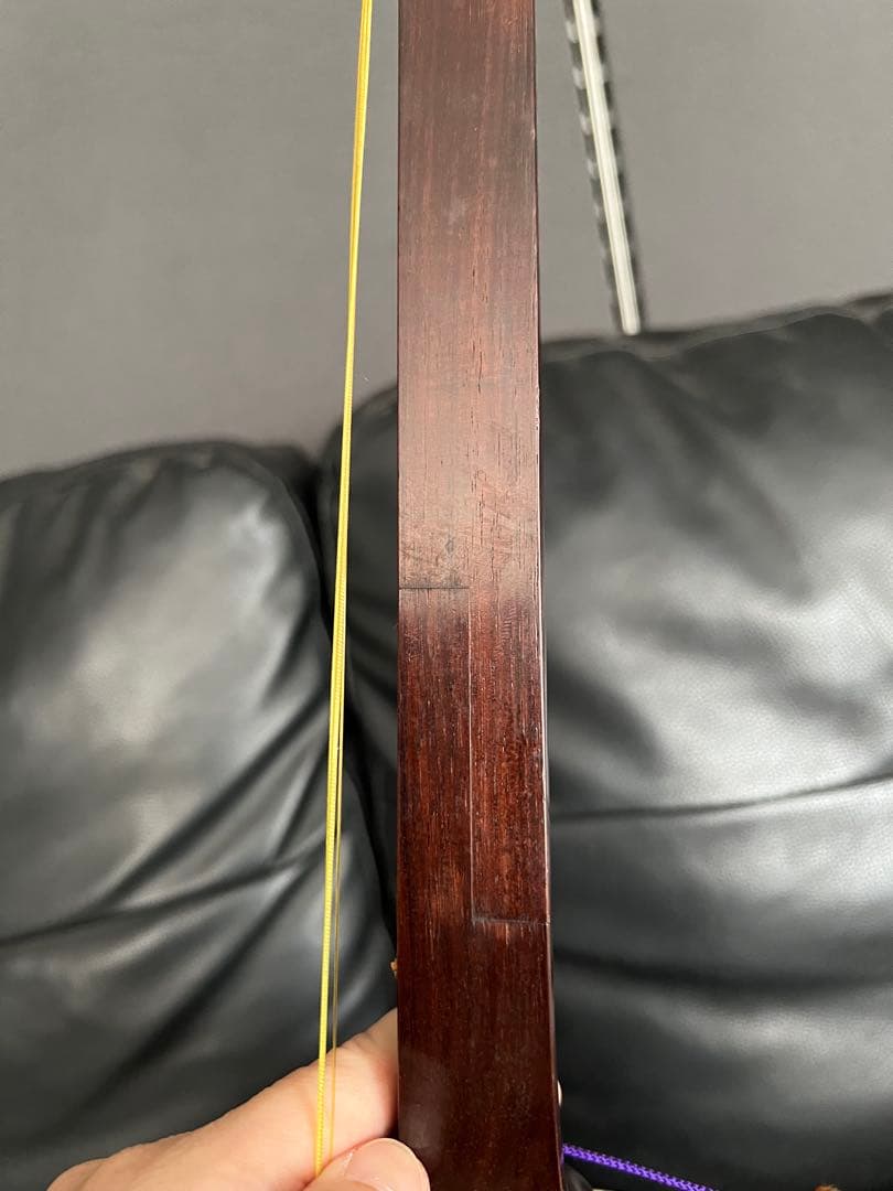 ヒロコはん三味線 赤木？ 細棹 皮破れなし　動作品