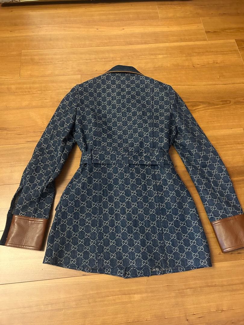 GUCCI インディゴ　デニム　ジャケット　アウター