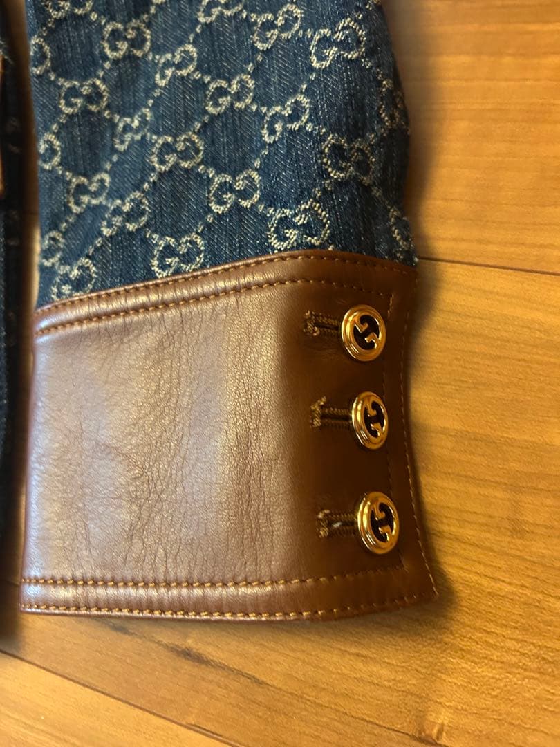 GUCCI インディゴ　デニム　ジャケット　アウター