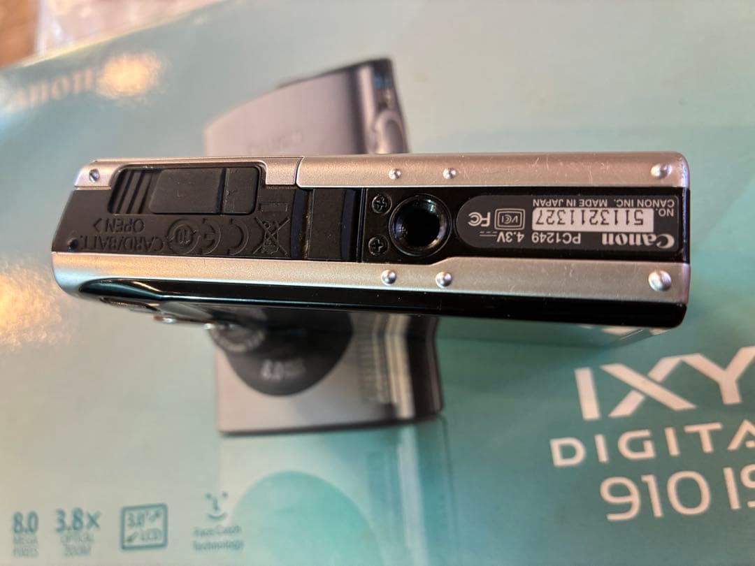 Canon IXY DIGITAL 910 IS コンデジ 平成レトロ 動作品