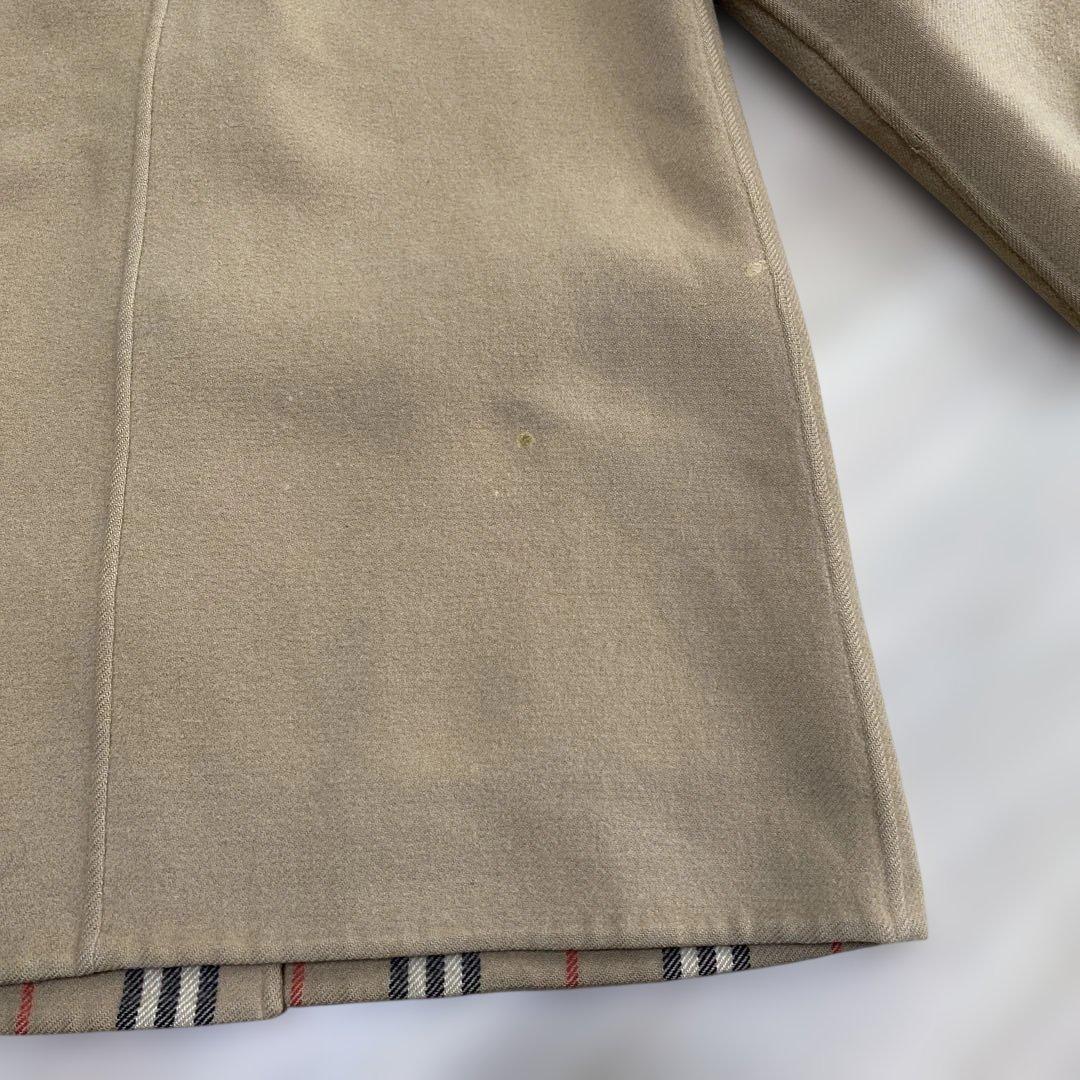 Burberrys ステンカラーコート　ノバチェック　ウール100%