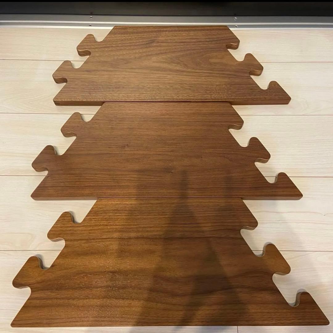 美品】TheArth クル次郎ンドル ウォルナット／ざぁ〜す ヘキサテーブル