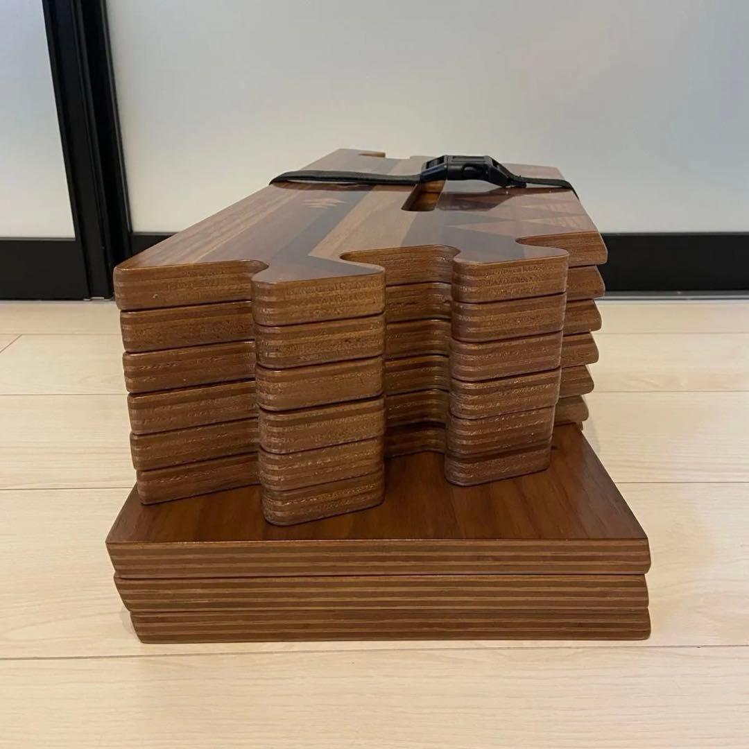 美品】TheArth クル次郎ンドル ウォルナット／ざぁ〜す ヘキサテーブル