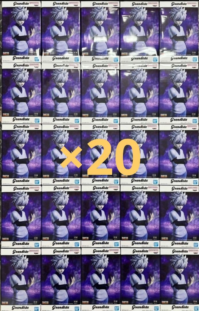HUNTER×HUNTER Grandista キルア　フィギュア 20個