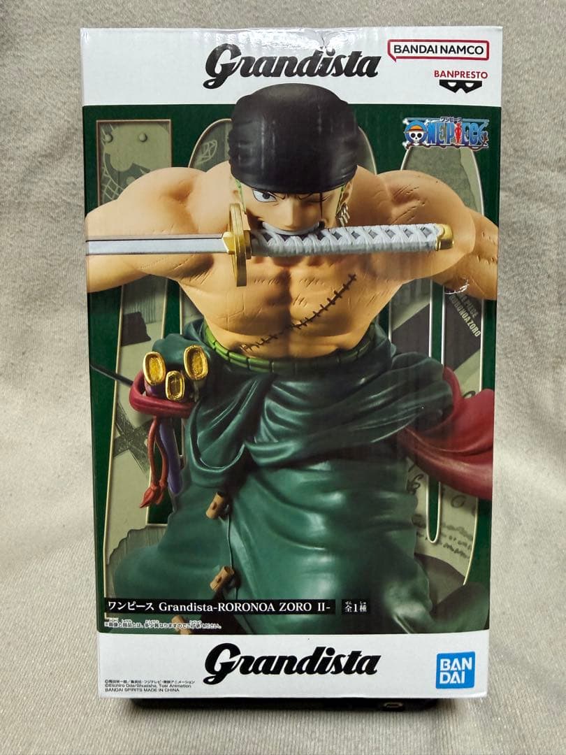 Grandista - RORONOA ZORO II フィギュア - メルカリ