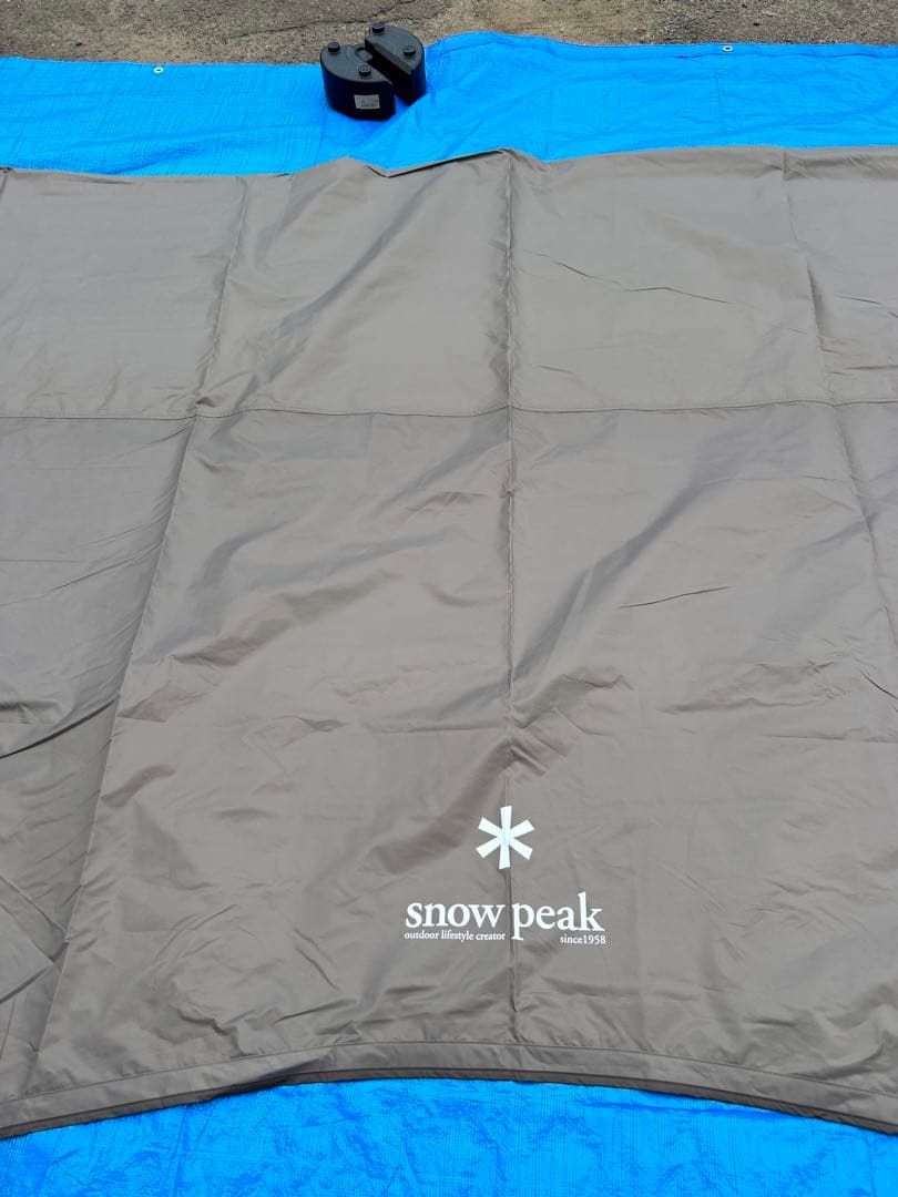 【美品】スノーピーク ランドネストドームM タープ マットシート付