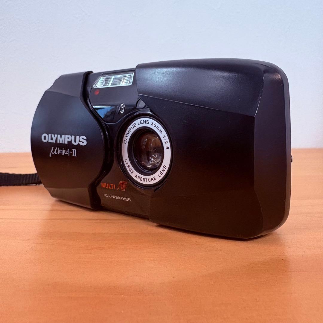 OLYMPUS μ-II 35mm f2.8 フィルムカメラ ※送料無料