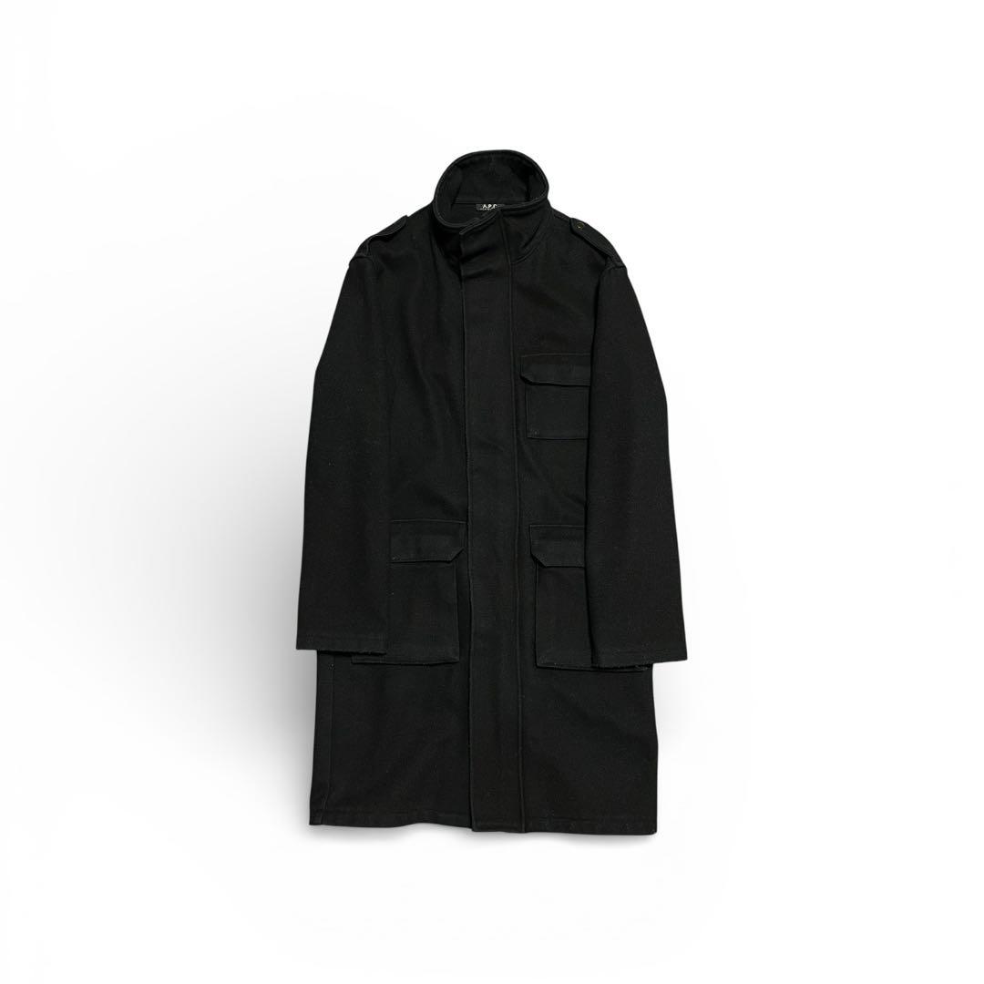 a.p.c. archive wool military coat 00s - メルカリ