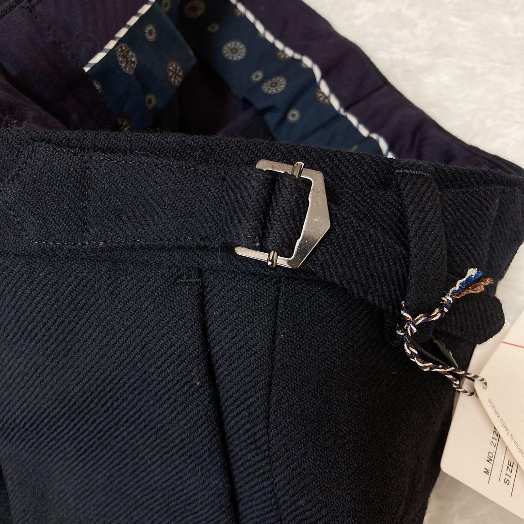 新品⭐️タケオキクチ シェットランドウール パンツ L