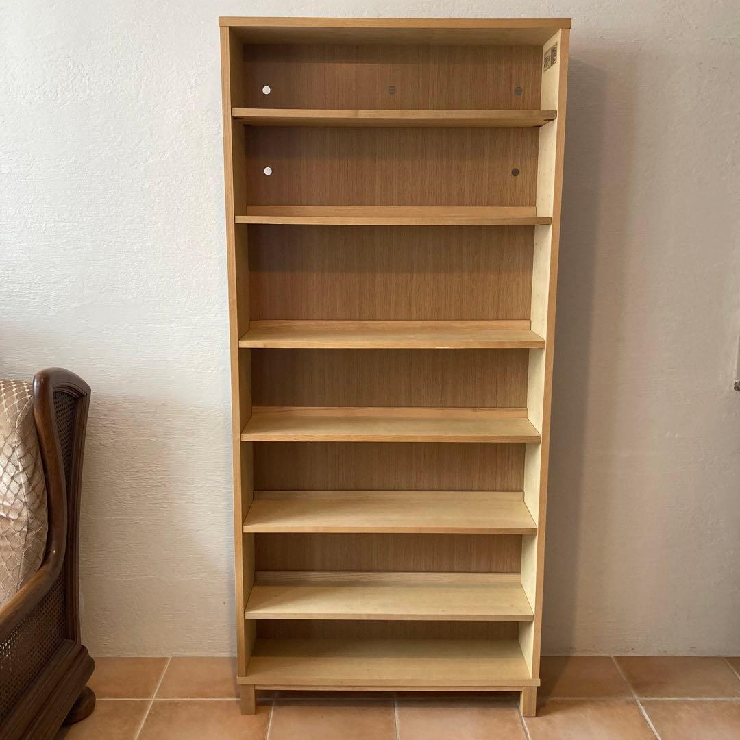 無印】本棚薄型(幅約20センチ) - メルカリ